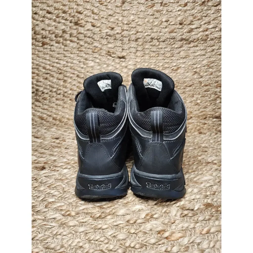 Men's Timberland Mt. Maddsen Timber Dry Waterproof Hiking Boots Black Size 14